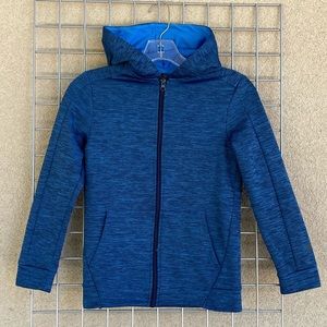 Unisex Marine Zip Up Active Hoodie Sweatshirt